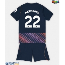 Otroški Nogometni dresi Tottenham Hotspur Omar Marmoush #22 Gostujoči 2026-27 Kratek Rokav (+ Kratke hlače)